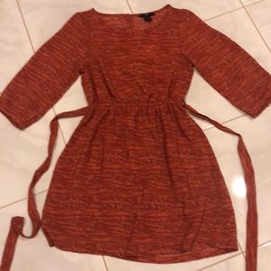H&M orange dress